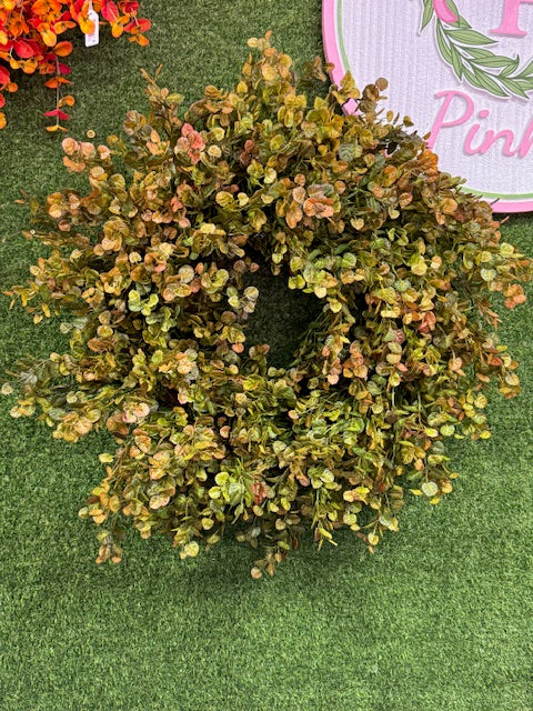 25" round Fall wreath